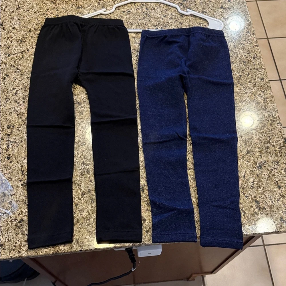 The Children's Place Black and Blue Leggings